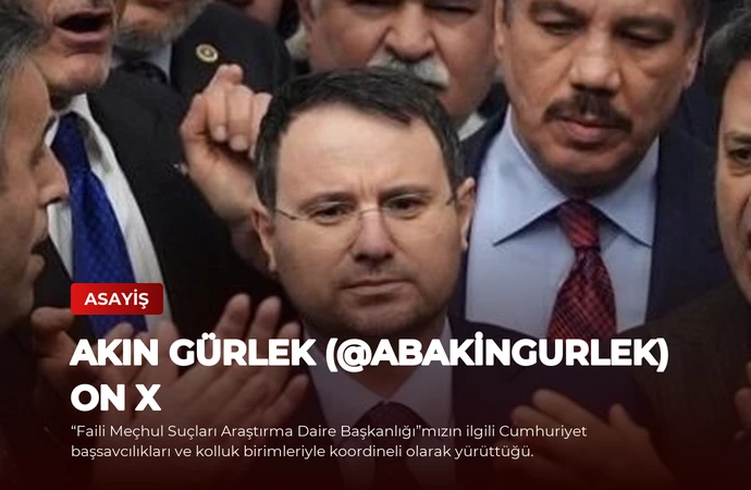 Akın Gürlek (@abakingurlek) on X
