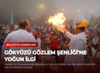 Gökyüzü Gözlem Şenliği’ne Yoğun İlgi