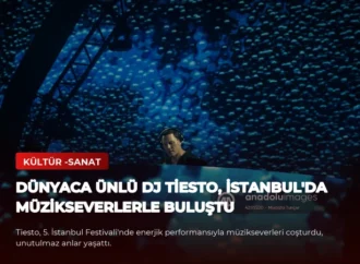 Dünyaca Ünlü DJ Tiesto, İstanbul’da Müzikseverlerle Buluştu