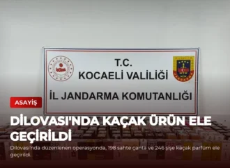 Dilovası’nda Kaçak Ürün Ele Geçirildi