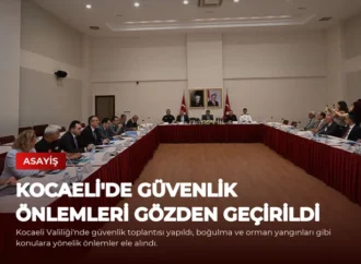 Kocaeli’de Güvenlik Önlemleri Gözden Geçirildi