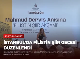 İstanbul’da Filistin Şiir Gecesi Düzenlendi