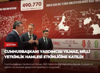 Cumhurbaşkanı Yardımcısı Yılmaz, Milli Yetkinlik Hamlesi Etkinliğine Katıldı