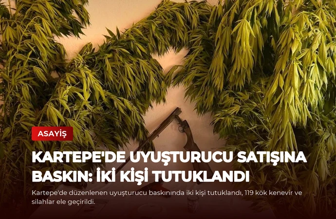 Kartepe’de Uyuşturucu Satışına Baskın: İki Kişi Tutuklandı