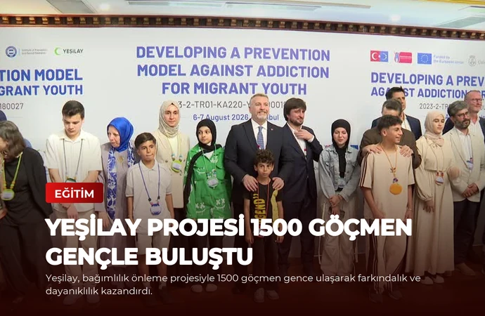 Yeşilay Projesi 1500 Göçmen Gençle Buluştu