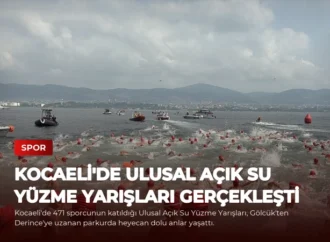Kocaeli’de Ulusal Açık Su Yüzme Yarışları Gerçekleşti