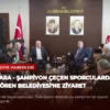 ANKARA – Şampiyon Çeçen sporculardan Keçiören Belediyesi’ne ziyaret
