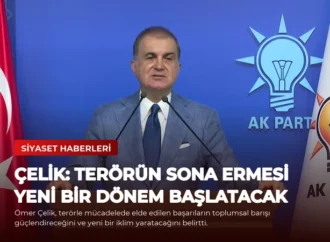 Çelik: Terörün sona ermesi yeni bir dönem başlatacak