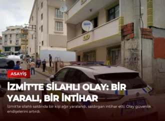 İzmit’te Silahlı Olay: Bir Yaralı, Bir İntihar