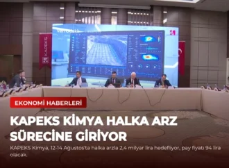 KAPEKS Kimya Halka Arz Sürecine Giriyor