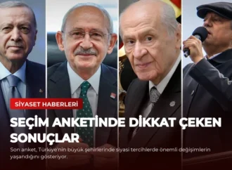 Seçim Anketinde Dikkat Çeken Sonuçlar