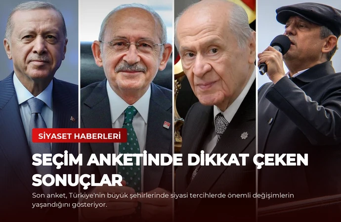 Seçim Anketinde Dikkat Çeken Sonuçlar