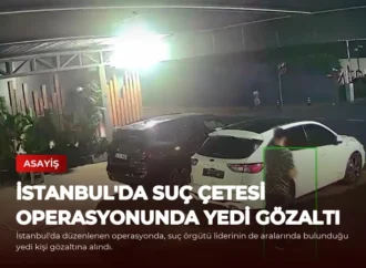 İstanbul’da Suç Çetesi Operasyonunda Yedi Gözaltı