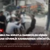 İstanbul’da Sopayla Darbedilen Kişinin Kavgası Güvenlik Kamerasında Görüntülendi