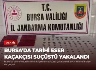 Bursa’da Tarihi Eser Kaçakçısı Suçüstü Yakalandı