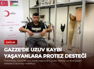 Gazze’de Uzuv Kaybı Yaşayanlara Protez Desteği