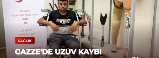 Gazze’de Uzuv Kaybı Yaşayanlara Protez Desteği