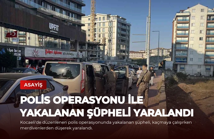Polis Operasyonu ile Yakalanan Şüpheli Yaralandı
