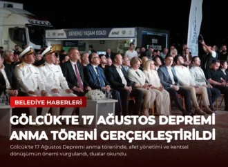 Gölcük’te 17 Ağustos Depremi Anma Töreni Gerçekleştirildi