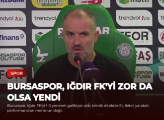 Bursaspor, Iğdır FK’yi Zor da Olsa Yendi
