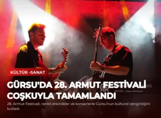 Gürsu’da 28. Armut Festivali Coşkuyla Tamamlandı