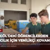 İnegöl’deki Öğrencilerden Arıcılık İçin Yenilikçi Kovanlar