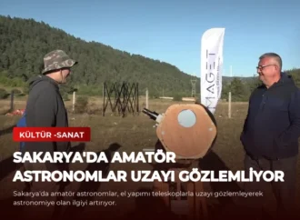Sakarya’da Amatör Astronomlar Uzayı Gözlemliyor