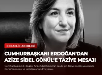Cumhurbaşkanı Erdoğan’dan Azize Sibel Gönül’e Taziye Mesajı