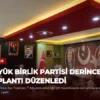 Büyük Birlik Partisi Derince’de Toplantı Düzenledi