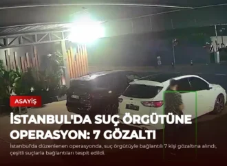İstanbul’da Suç Örgütüne Operasyon: 7 Gözaltı