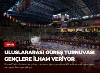 Uluslararası Güreş Turnuvası Gençlere İlham Veriyor
