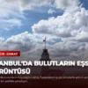 İstanbul’da Bulutların Eşsiz Görüntüsü