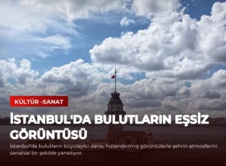 İstanbul’da Bulutların Eşsiz Görüntüsü