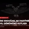 Emine Erdoğan, AK Parti’nin 25. Yıl Dönümünü Kutladı