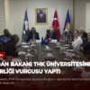 Sudan Bakanı THK Üniversitesinde İşbirliği Vurgusu Yaptı