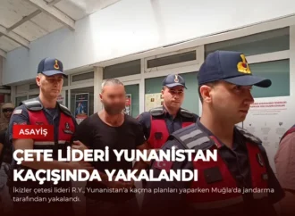 Çete Lideri Yunanistan Kaçışında Yakalandı