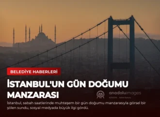 İstanbul’un Gün Doğumu Manzarası