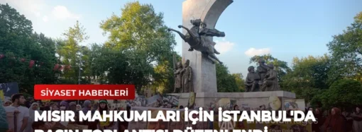 Mısır Mahkumları İçin İstanbul’da Basın Toplantısı Düzenlendi