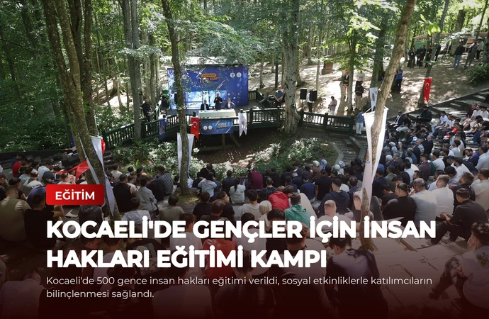 Kocaeli’de Gençler İçin İnsan Hakları Eğitimi Kampı