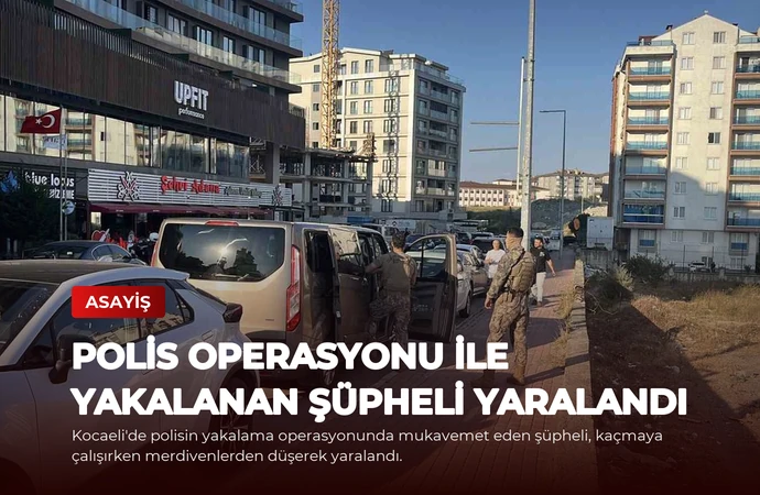 Polis Operasyonu ile Yakalanan Şüpheli Yaralandı