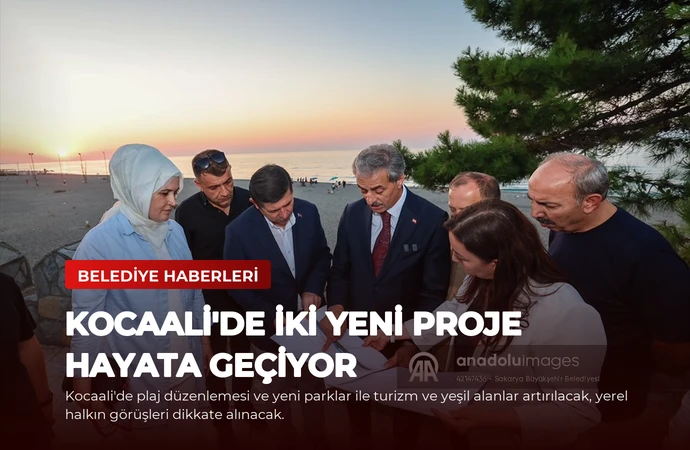Kocaali’de İki Yeni Proje Hayata Geçiyor