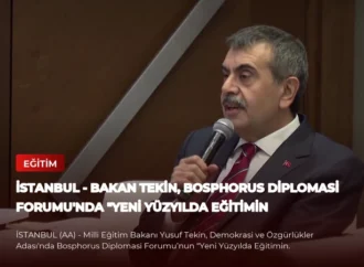İSTANBUL – Bakan Tekin, Bosphorus Diplomasi Forumu’nda “Yeni Yüzyılda Eğitimin Dönüşümü” başlıklı oturumda konuştu (1)