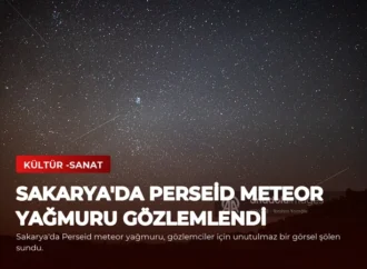 Sakarya’da Perseid Meteor Yağmuru Gözlemlendi