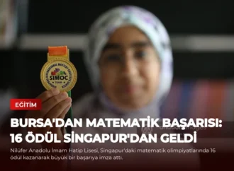 Bursa’dan Matematik Başarısı: 16 Ödül Singapur’dan Geldi