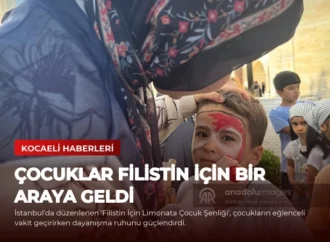 Çocuklar Filistin İçin Bir Araya Geldi