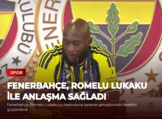 Fenerbahçe, Romelu Lukaku ile Anlaşma Sağladı