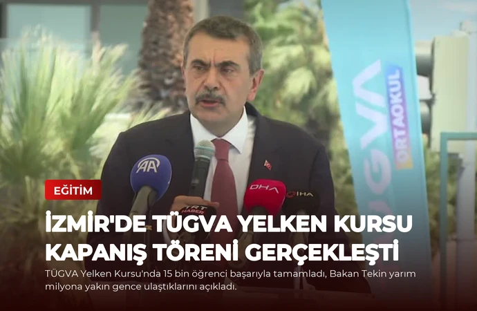 İzmir’de TÜGVA Yelken Kursu Kapanış Töreni Gerçekleşti