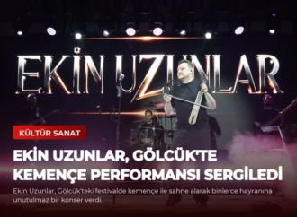 Ekin Uzunlar, Gölcük’te Kemençe Performansı Sergiledi