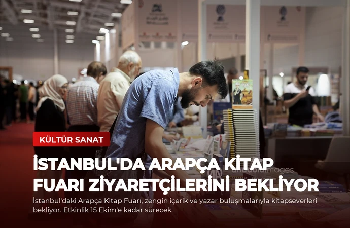 İstanbul’da Arapça Kitap Fuarı Ziyaretçilerini Bekliyor