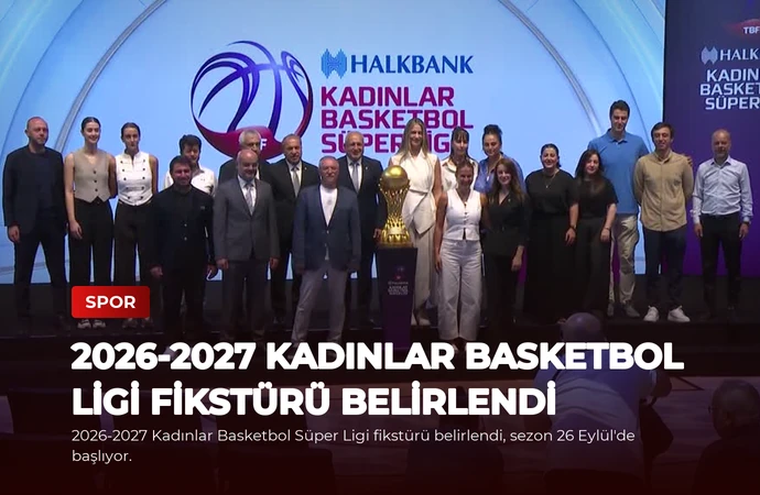 2026-2027 Kadınlar Basketbol Ligi Fikstürü Belirlendi